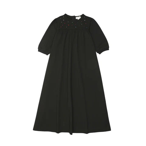 Bopop Rhinestone Maxi Dress LS