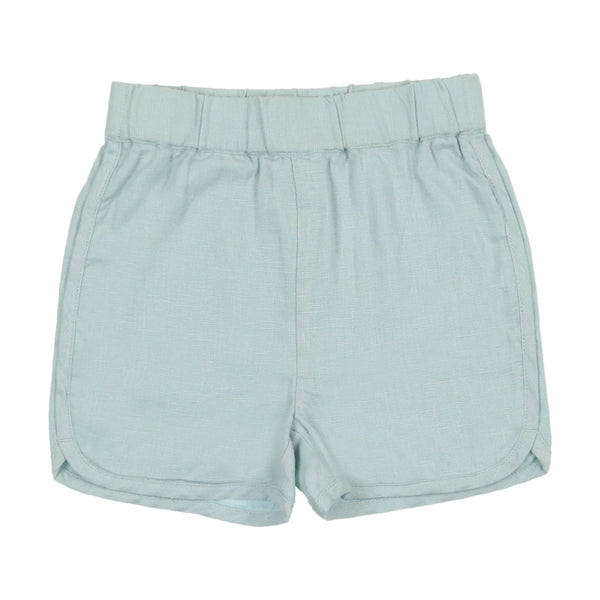 Coco Blanc Pale Blue Linen Shorts
