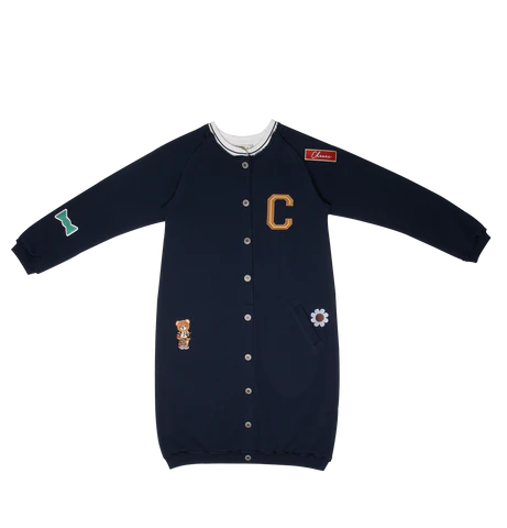 Crew Kids Robyn Dress in Navy