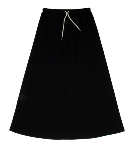 Crew Kids Maxi cotton Skirt in Black