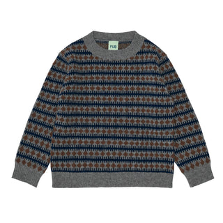 FUB Charcoal Lambswool Sweater