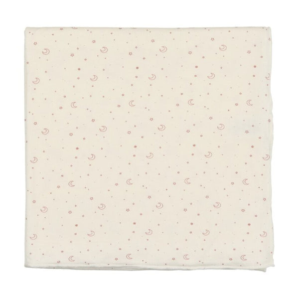 Lilette White/Rose Starry Night Blanket