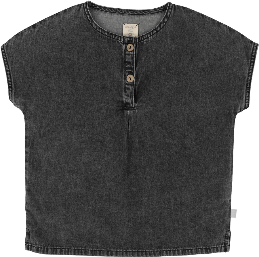 Analogie Stonewash Skirt - Black Wash main image 1