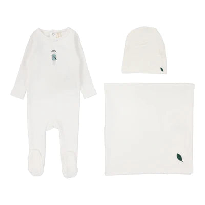 Lilette Doll Layette Set In Winter White