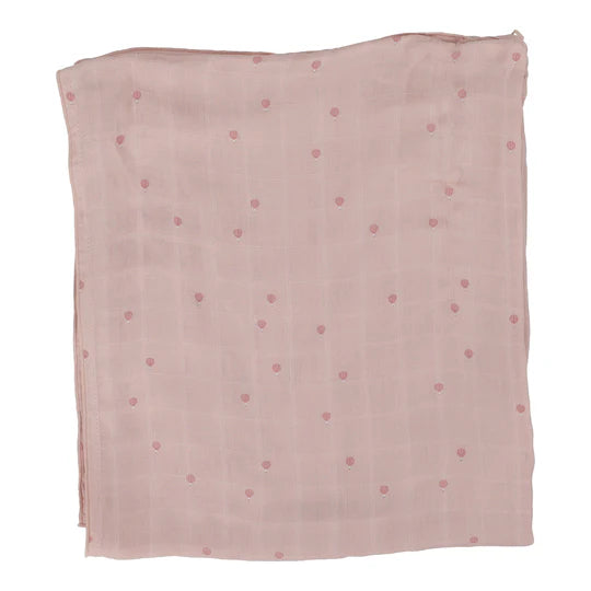 Lilette All Over Hot Air Balloon Swaddle In Peach