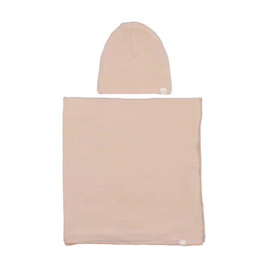 Lilette Bamboo Swaddle Set Dusty Pink