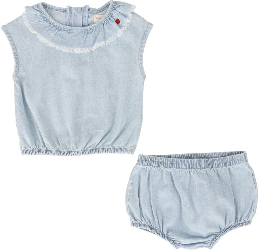 Analogie Outer Field Girls Set - Electric Blue
