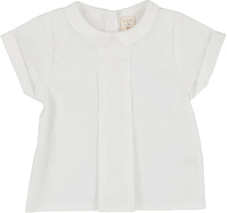 Analogie White Toddler Popelin Shirt