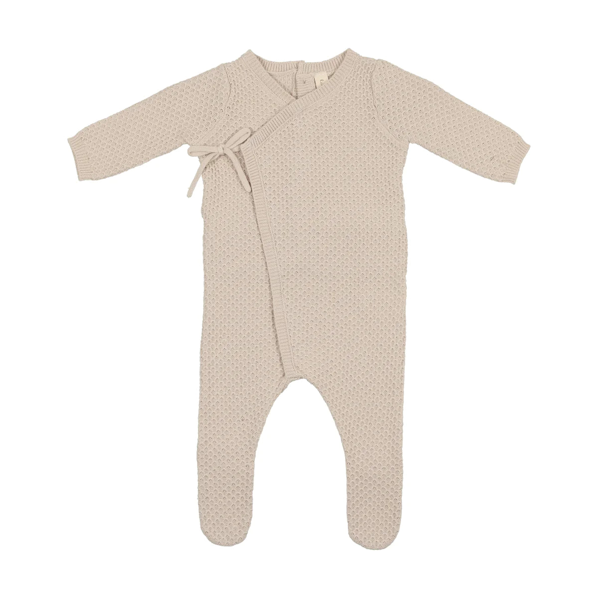Lillette Knit Footie - White main image 1