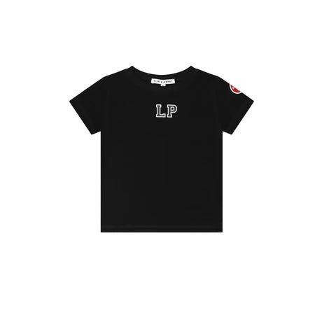 Little Parni Est Short Sleeve Tshirt in Black