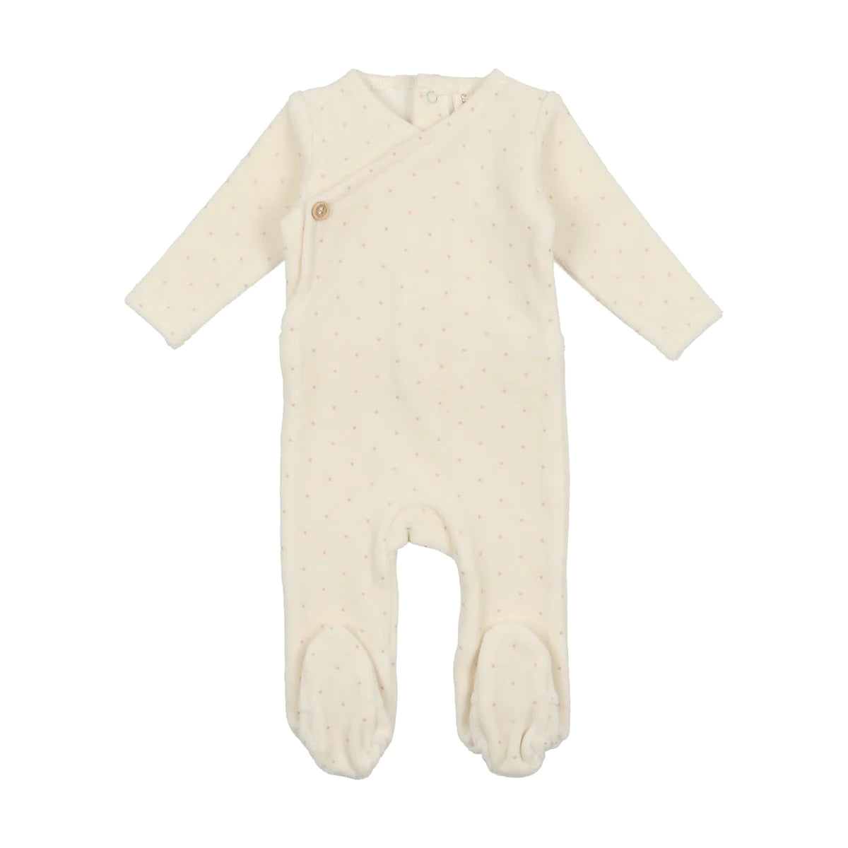 Lilette Season's Pallette Rib Footie - Peach main image 1