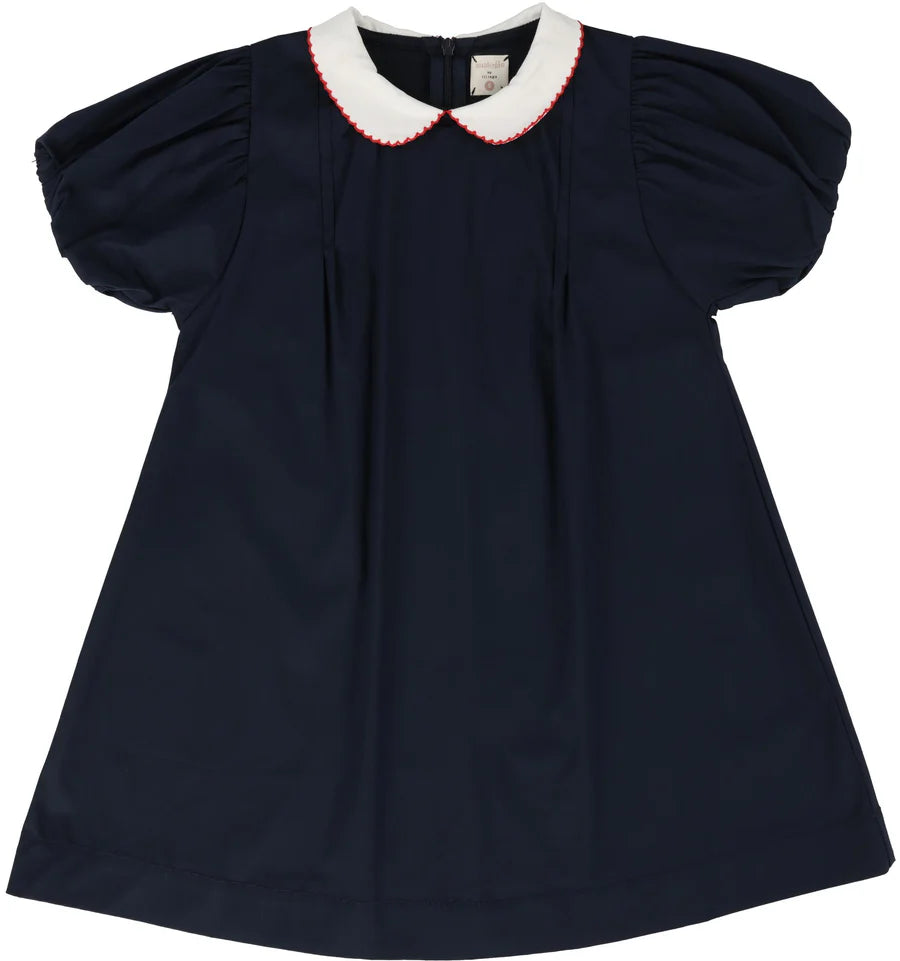 Analogie Sailor Dress Short Sleeve - Light Blue