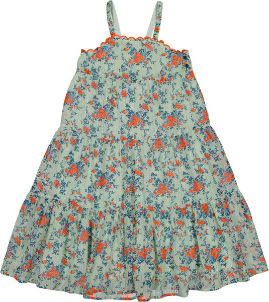 Louis Louise Dress Maria Lurex Bouquet