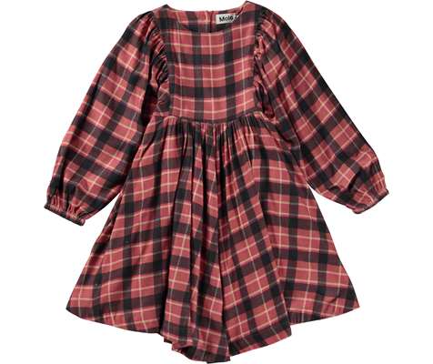 Molo CALY Dress Rose Check