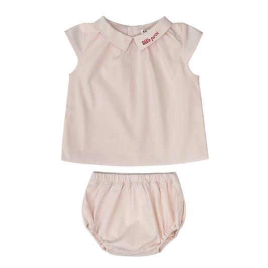 Little Parni Baby Set in Pink