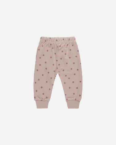 Quincy Mae Relaxed Sweatpants Polka Dots