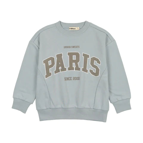 Urbani Light Blue PARIS Sweatshirt