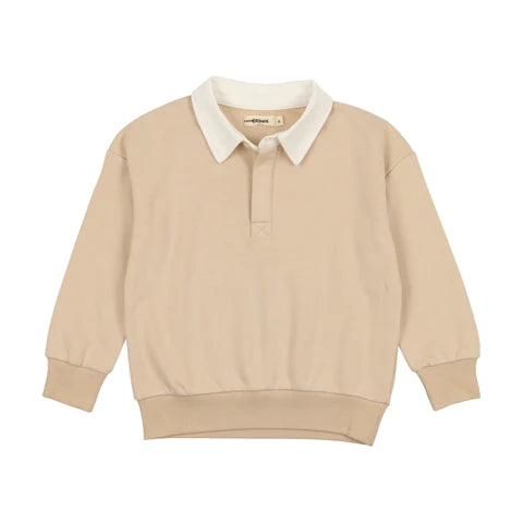 Urbani Cream Boys Sweatshirt Polo