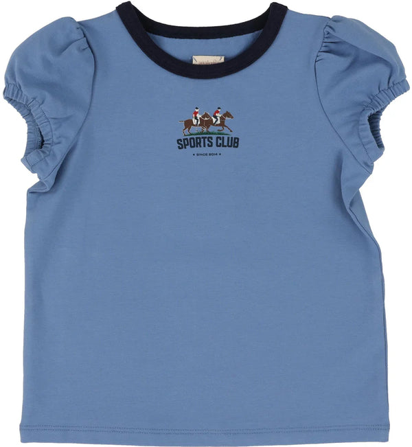 Analogie Sport Collection Girl Short Sleeve Tee Light Blue