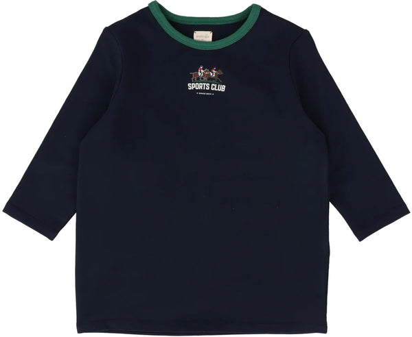 Analogie Sport Collection Girl Long Sleeve Tee Navy