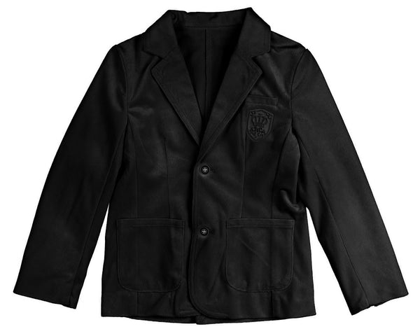 Belati Black Velour Corduroy Jacket