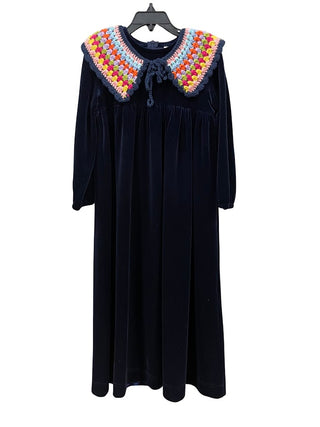 Best Frendz Multi Crochet Collar Robe