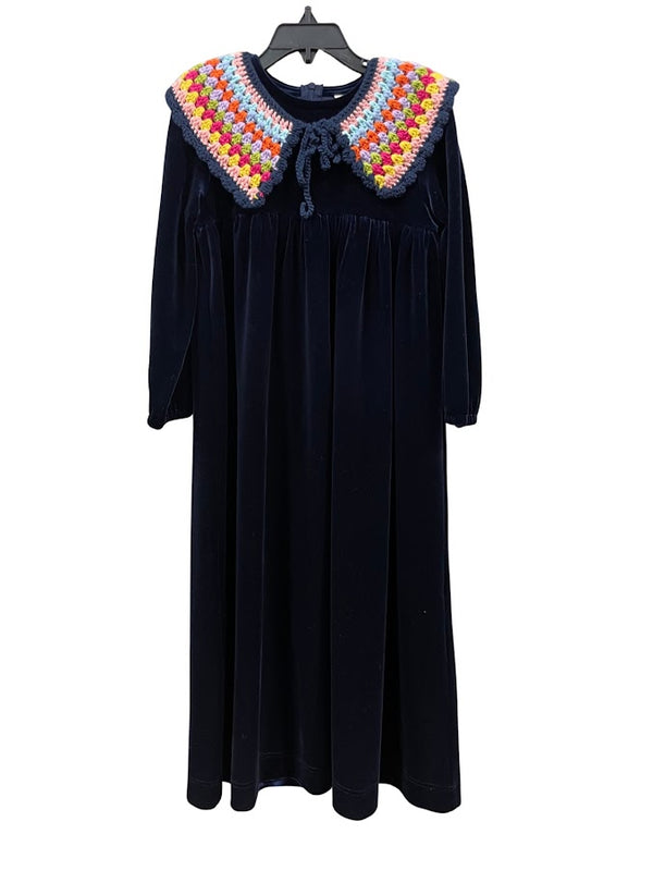 Best Frendz Multi Crochet Collar Robe