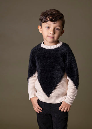 Best Frendz Black Mohair Sweater