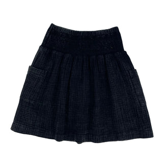 Best Frendz Black Wash Gauze Skirt