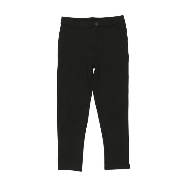 Bopop Black Knit Stretch pants