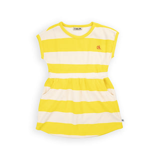 Carlijnq Yellow Stripes Dress