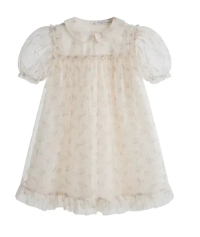 Cera Una Volta Deborah Dress in Cream Flower