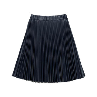 Christina Rohde Skirt 2201 Leather Pleats