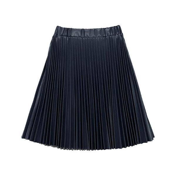 Christina Rohde Skirt 2201 Leather Pleats