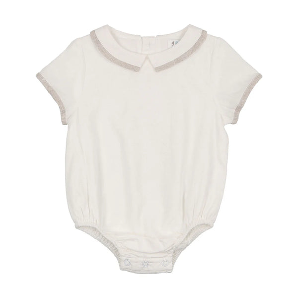 Coco Blanc Contrast Collar Onesie