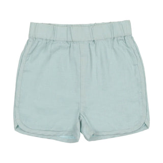 Coco Blanc Pale Blue Linen Shorts
