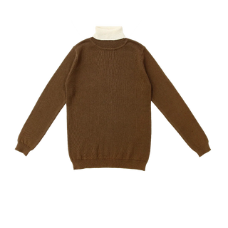 Coco Blanc Colourblock Turtleneck