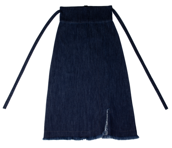 Crew Kids wrap Maxi Skirt in Blue