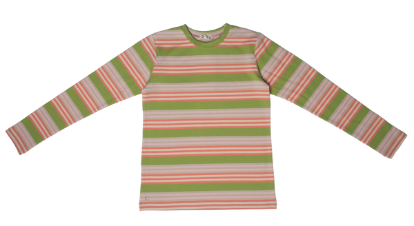 Crew Kids Stripe Tee in Green