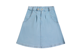 Crew Kids Blue Denim Skirt
