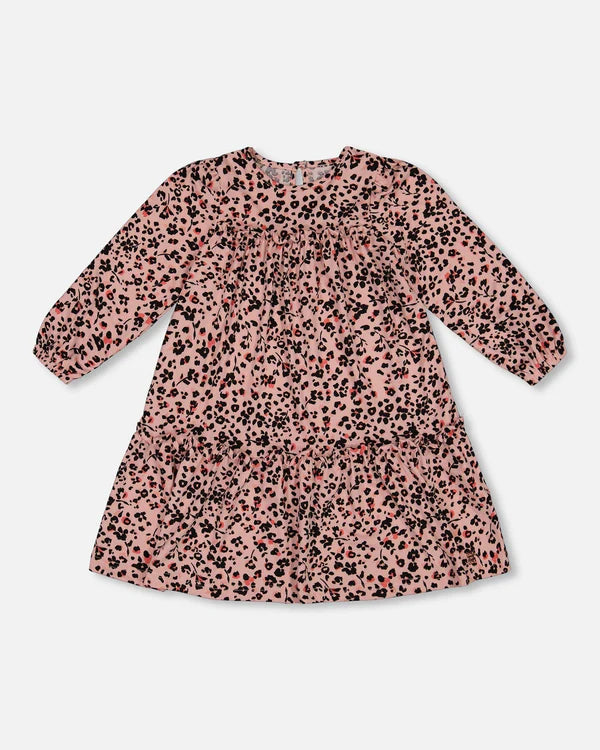 Deux par Deux Animal Flowers Print Dress