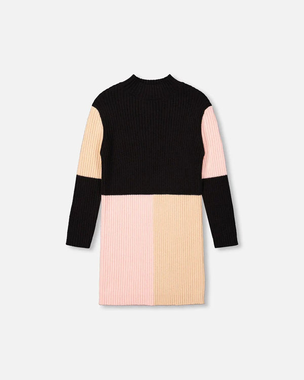 Deux par Deux Colourblock Sweater Dress