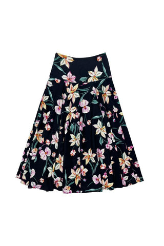 Elle oh Elle Colette Skirt Pink Flowers