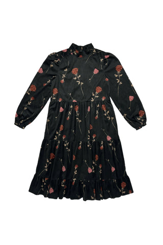Elle oh Elle Emily Dress Velour Roses