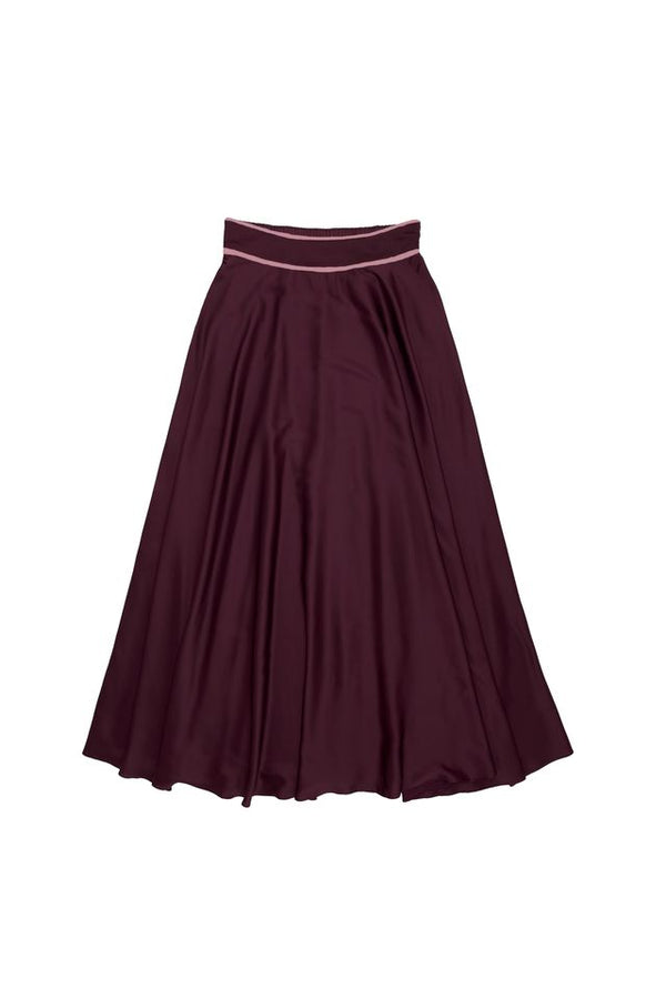 Elle oh Elle Jennifer Blouse/Elsie Skirt Set Eggplant