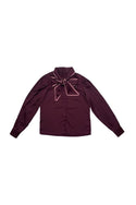 Elle oh Elle Jennifer Blouse/Elsie Skirt Set Eggplant