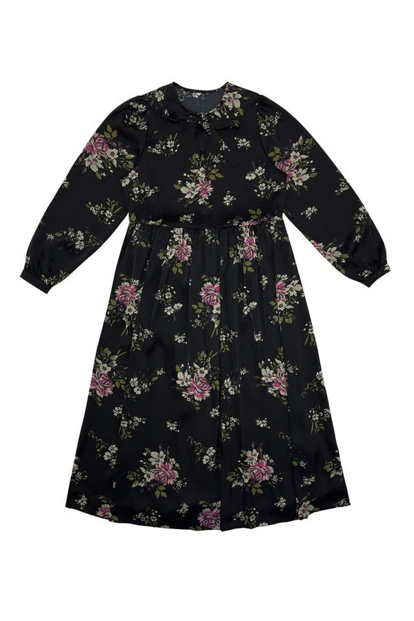 Elle oh Elle Bridget Dress Purple Flowers