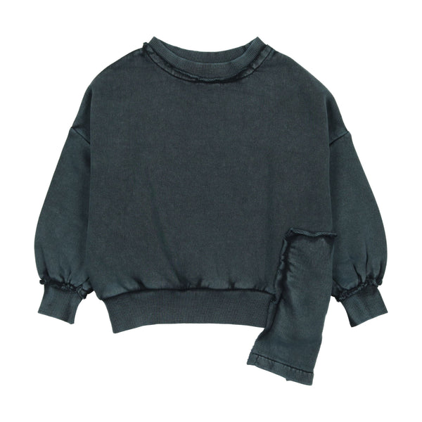 Farren and Me Washed Black Edge Sweatshirt