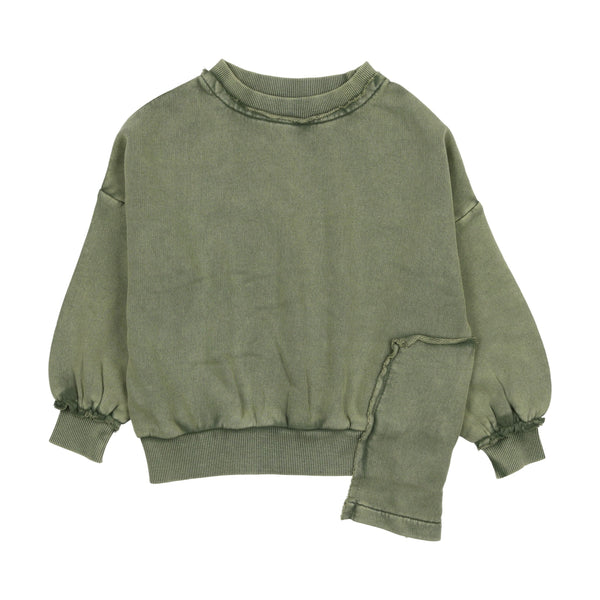 Farren and Me Washed Khaki Edge Sweatshirt