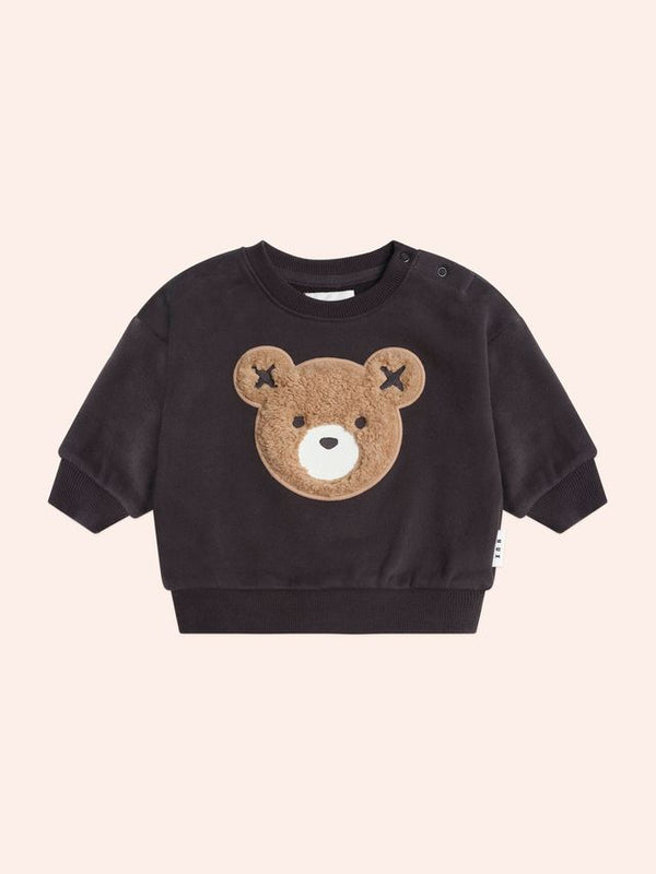 Hux Furry Huxbear Sweatshirt Black